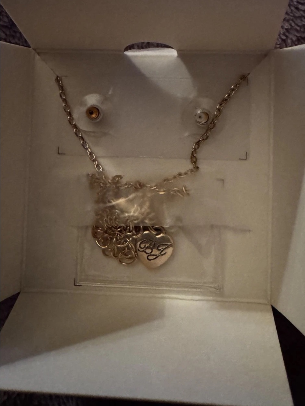 BETSEY JOHNSON RAINBOW GUMMY BEAR STUD EARRINGS AND GOLD-TONE NECKLACE NIB! - Picture 3 of 6